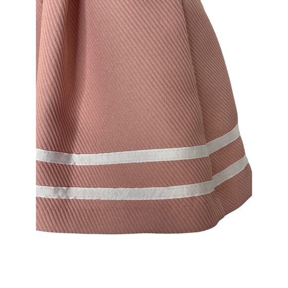 H&M Divided Pink Pleated Mini Skirt Tenniscore Preppy Y2K Style Sz 6 - Picture 6 of 8